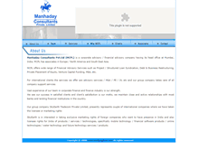 Tablet Screenshot of manhadayconsultants.com